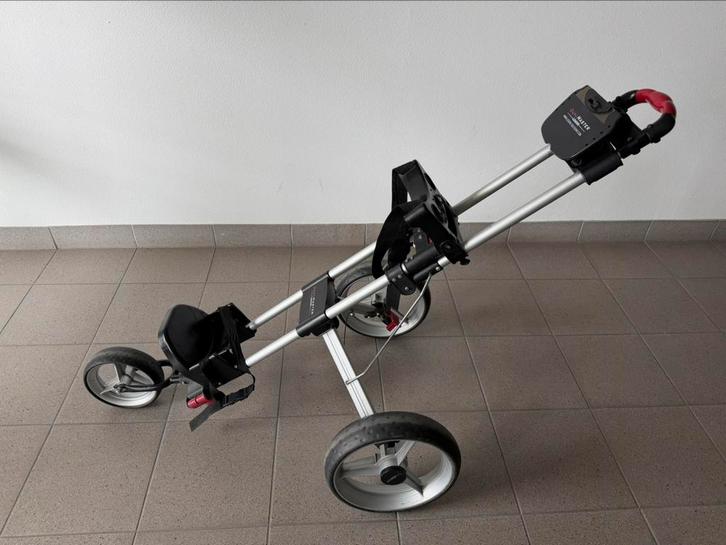 Golftrolley 3 wiels opklapbaar., Sport en Fitness, Golf, Gebruikt, Golfkar, Overige merken, Ophalen