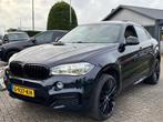 BMW X6 5.0i X-Drive V8 2015 Zwart 22" Velgen M-Pakket, Auto's, BMW, Gebruikt, 4395 cc, Bedrijf, Vierwielaandrijving