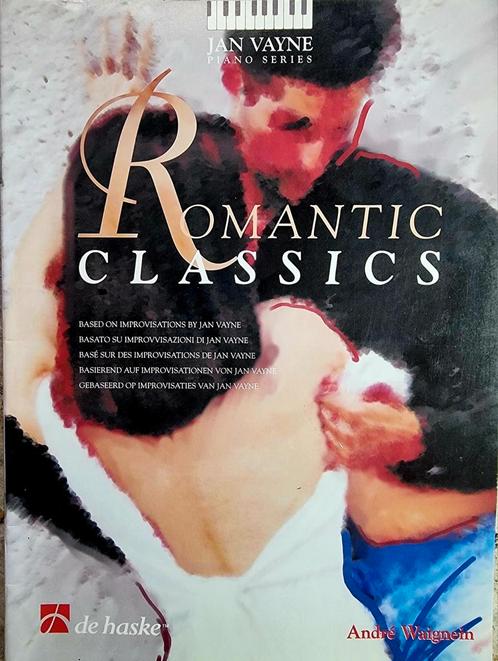 Jan Vayne, Romantic Classics. Piano.  Ongebruikt., Muziek en Instrumenten, Bladmuziek, Zo goed als nieuw, Artiest of Componist
