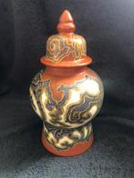 Plateel Puntgave Dekselvaas Breetvelt, Ophalen