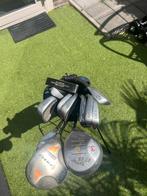 Complete set golfclubs met 2 tassen + accessoires, Sport en Fitness, Golf, Ophalen of Verzenden, Zo goed als nieuw, Overige merken