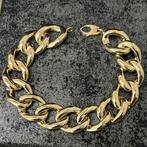 14k gouden armband cuban schakel dik model
