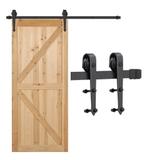 Hangdeurbeslag - Rails - Barndoor systeem - Zwart - Nieuw, Ophalen of Verzenden, Zo goed als nieuw, IJzer, Overige typen