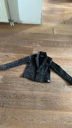 Super feestlijk glitter blazer met panterprint, Ophalen of Verzenden, Zo goed als nieuw, Meisje, Jas