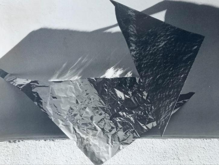 Carel Balth - 2 Persfoto's De Nieuwe Collage 1980, Antiek en Kunst, Kunst | Tekeningen en Foto's, Ophalen of Verzenden