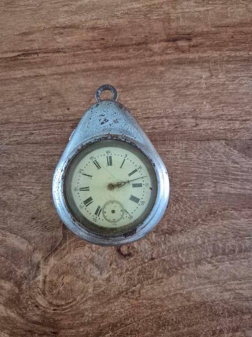 Zilveren zakhorloge antiek, Sieraden, Tassen en Uiterlijk, Horloges | Antiek, Overige merken, Zilver, Ophalen of Verzenden