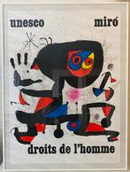 Miro tentoonstellings affiche Unesco 65 x 80 cm