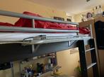 hoogslaper met bureau, Huis en Inrichting, Slaapkamer | Stapelbedden en Hoogslapers, 90 cm, Gebruikt, 160 tot 180 cm, Hoogslaper