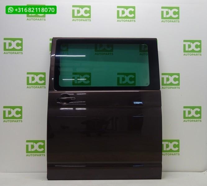 VW Transporter T5 GP (09-15) Schuifdeur links dark wood, Auto-onderdelen, Carrosserie en Plaatwerk, Deur, Volkswagen, Links, Gebruikt