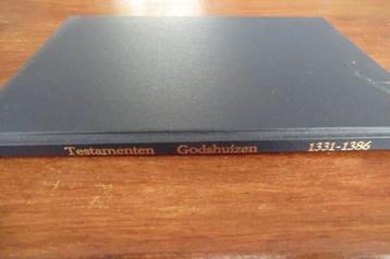 boek - testamenten in archieven van de godshuizen Den Bosch beschikbaar voor biedingen