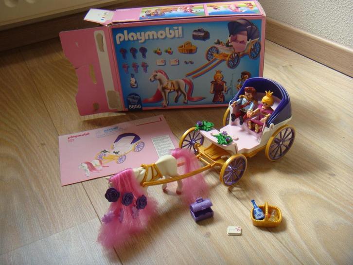 Playmobil 6856 Koninklijke Koets Met Paard ALS NIEUW, Kinderen en Baby's, Speelgoed | Playmobil, Zo goed als nieuw, Ophalen of Verzenden