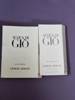 Giorgio Armani Acqua di Gio Proefmonsters, Verzenden, Nieuw