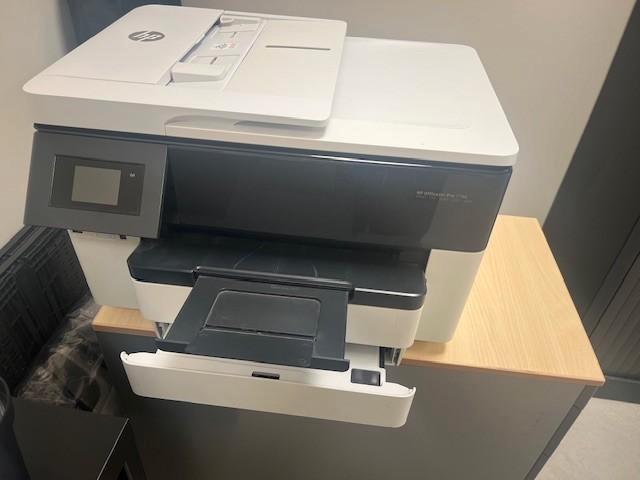 HP OfficeJet Pro 7740, Computers en Software, Printers, Zo goed als nieuw, All-in-one, Thermo-printer, Kleur printen, Kopieren