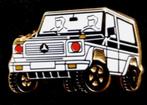 Mercedes G-Klasse wit emaille, Verzenden, Nieuw, Transport, Speldje of Pin
