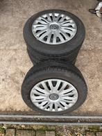 Stalen velgen met wieldop VW Polo - 185/60R15, Gebruikt, 15 inch, Velg(en), Personenwagen