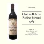 Chateau Bellevue Rodinat | Pomerol | 1964 | EUR 124,95, Verzamelen, Wijnen, Frankrijk, Nieuw, Ophalen of Verzenden, Rode wijn