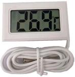Digitale Terrarium - Thermometer Aquarium - Thermometer Wit, Dieren en Toebehoren, Reptielen en Amfibieën | Toebehoren, Ophalen of Verzenden