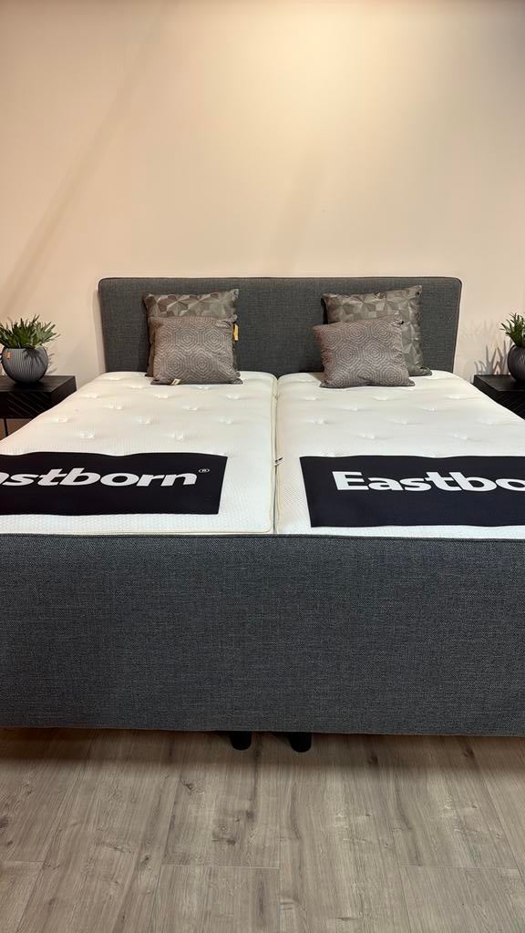 EASTBORN showroomdeal, Huis en Inrichting, Slaapkamer | Boxsprings, Nieuw, 180 cm, 200 cm, Tweepersoons, Ophalen of Verzenden