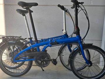 2x Aluminium vouwfietsen Dahon vitsse DH7 versnellingen  beschikbaar voor biedingen
