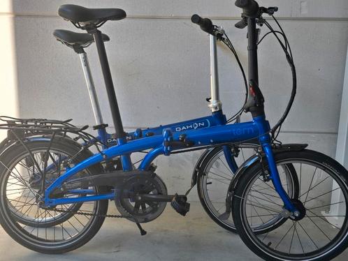2x Aluminium vouwfietsen Dahon vitsse DH7 versnellingen, Fietsen en Brommers, Fietsen | Vouwfietsen, Zo goed als nieuw, Dahon