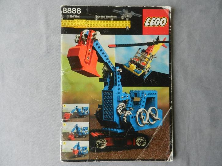 Lego Technic 8888 ideeën boek (uit 1980), Kinderen en Baby's, Speelgoed | Duplo en Lego, Gebruikt, Ophalen of Verzenden