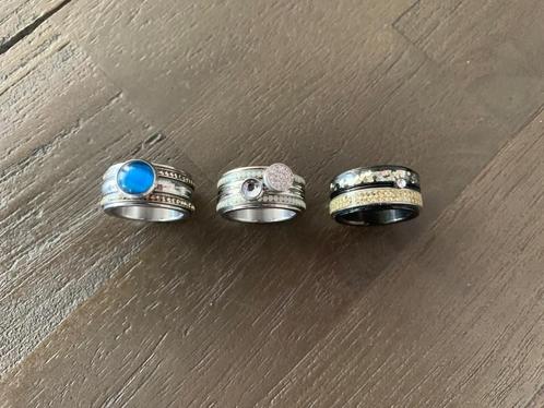 Ixxi ringen maat 17,5, Sieraden, Tassen en Uiterlijk, Ringen, Zo goed als nieuw, Dame, 17 tot 18, Zilver, Overige materialen, Ophalen of Verzenden