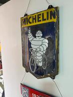 Vintage Michelin Emaille Reclamebord, Ophalen of Verzenden
