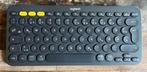 Logitech Bluetooth toetsenbord (Duits), Computers en Software, Toetsenborden, Multimediatoetsen, Logitech, Ophalen of Verzenden