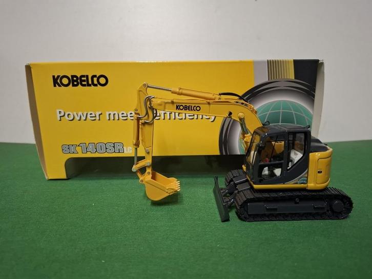 Kobelco SK140 USA version Motoart 1/50 MIB, Hobby en Vrije tijd, Modelauto's | 1:50, Nieuw, Overige typen, Overige merken, Ophalen of Verzenden