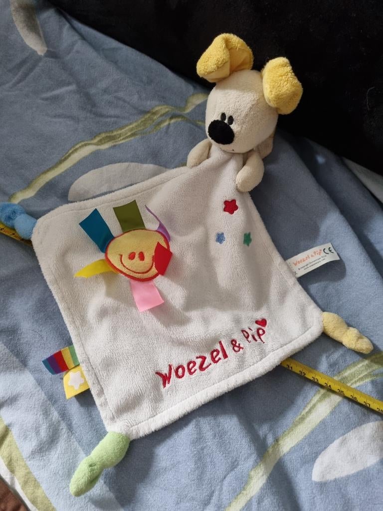 Woezel pip knuffel doekje zon nr 11, Kinderen en Baby's, Speelgoed | Knuffels en Pluche, Ophalen of Verzenden, Hond