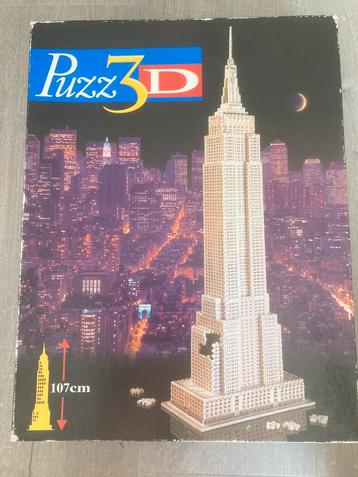 3-D puzzel Empire State Building  beschikbaar voor biedingen