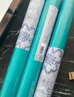 3 rollen behang, Huis en Inrichting, Stoffering | Behang, Ophalen of Verzenden, Blauw