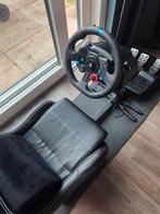 Logitech G29 Racestuur met Stoel, Spelcomputers en Games, Spelcomputers | Sony PlayStation Consoles | Accessoires, Ophalen, Zo goed als nieuw