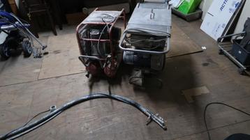 Spackspuitmachine met continucompressor beschikbaar voor biedingen