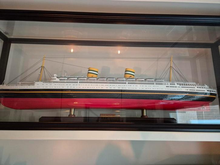 Model van de Nieuw Amsterdam, Verzamelen, Scheepvaart, Zo goed als nieuw, Schaalmodel, Ophalen