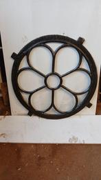 ronde authentieke gietijzeren stalramen div. diameters, Antiek en Kunst, Ophalen of Verzenden