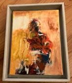 Olieverf - 1997 - Robbert FORTGENS - Abstracte Persoon, Ophalen
