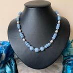 Angeliet azeztuliet bergkristal parel hoge trilling engelen, Blauw, Nieuw, Ophalen of Verzenden, Steen of Mineraal