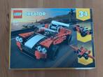Lego Creator 3 in 1 31100 Sportauto, Kinderen en Baby's, Speelgoed | Duplo en Lego, Complete set, Ophalen of Verzenden, Lego, Zo goed als nieuw