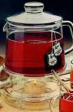 Douwe egberts theepot, Huis en Inrichting, Keuken | Servies, Overige typen, Ophalen of Verzenden, Overige stijlen, Glas