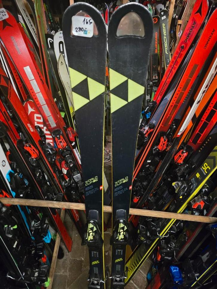 165cm FISCHER RC4 SC SPORT CARVER TOP ski950€, Sport en Fitness, Skiën en Langlaufen, Zo goed als nieuw, Ski's, Skiën, Fischer