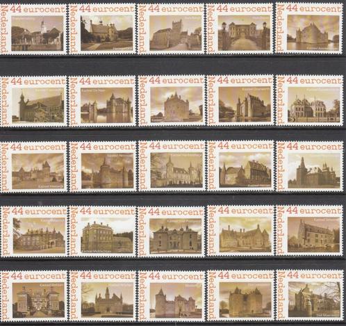 Nederland Persoonlijke zegels Kastelen in Nederland postfris, Postzegels en Munten, Postzegels | Nederland, Postfris, Na 1940