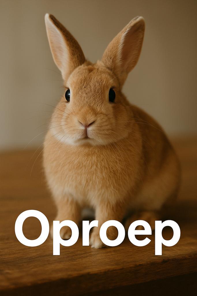 Oproep (gratis) konijn!, Dieren en Toebehoren, Konijnen