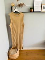 Lange jurk/ midi jurkje/ winterjurk/ damesjurk van H&M, L/40, Maat 38/40 (M), H&M, Bruin, Nieuw
