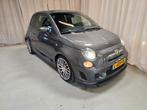 Fiat 500 T-jet Abarth 595 Turismo 2015 Grijs mega netjes, Voorwielaandrijving, 15 km/l, Zwart, 4 cilinders
