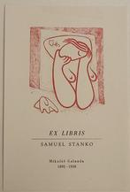 Samuel Stanko Exlibris voor Nicolas Galande, Ophalen of Verzenden