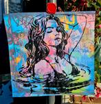 Brigitte Bardot Schilderij - Klaar om ingelijst te worden, Antiek en Kunst, Ophalen of Verzenden