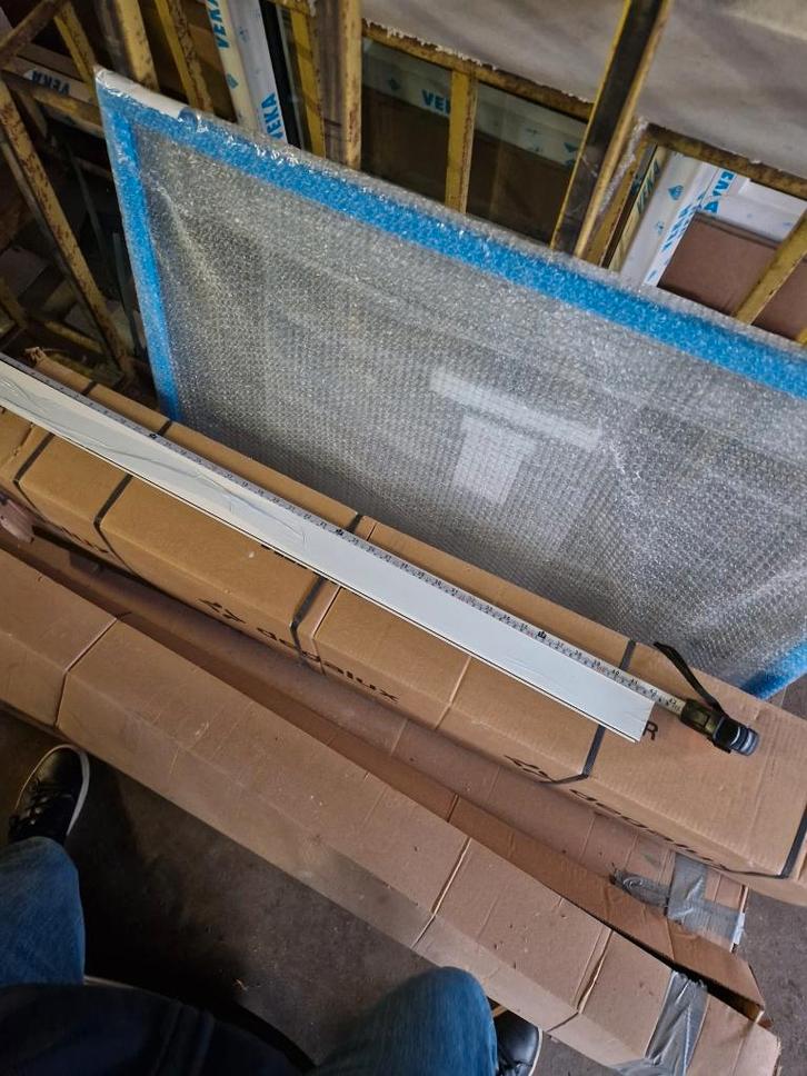 Rolluik Alutech AR40 – 3490 x 1250 mm – RAL9010, Doe-het-zelf en Verbouw, Rolluiken, Nieuw, 100 tot 150 cm, 200 cm of meer, Wit