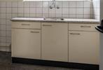 Net keukenblok 170cm breed, Huis en Inrichting, Keuken | Complete keukens, Ophalen, Overige materialen, Wit, Enkelwandige keuken
