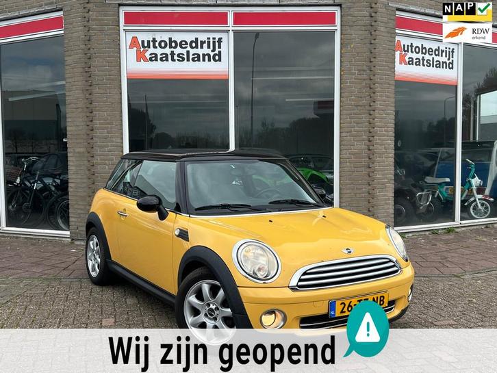 Mini Mini 1.6 Cooper Chili - Leder - Pano - Clima - 2007, Auto's, Mini, Bedrijf, Te koop, Cooper, ABS, Airbags, Airconditioning